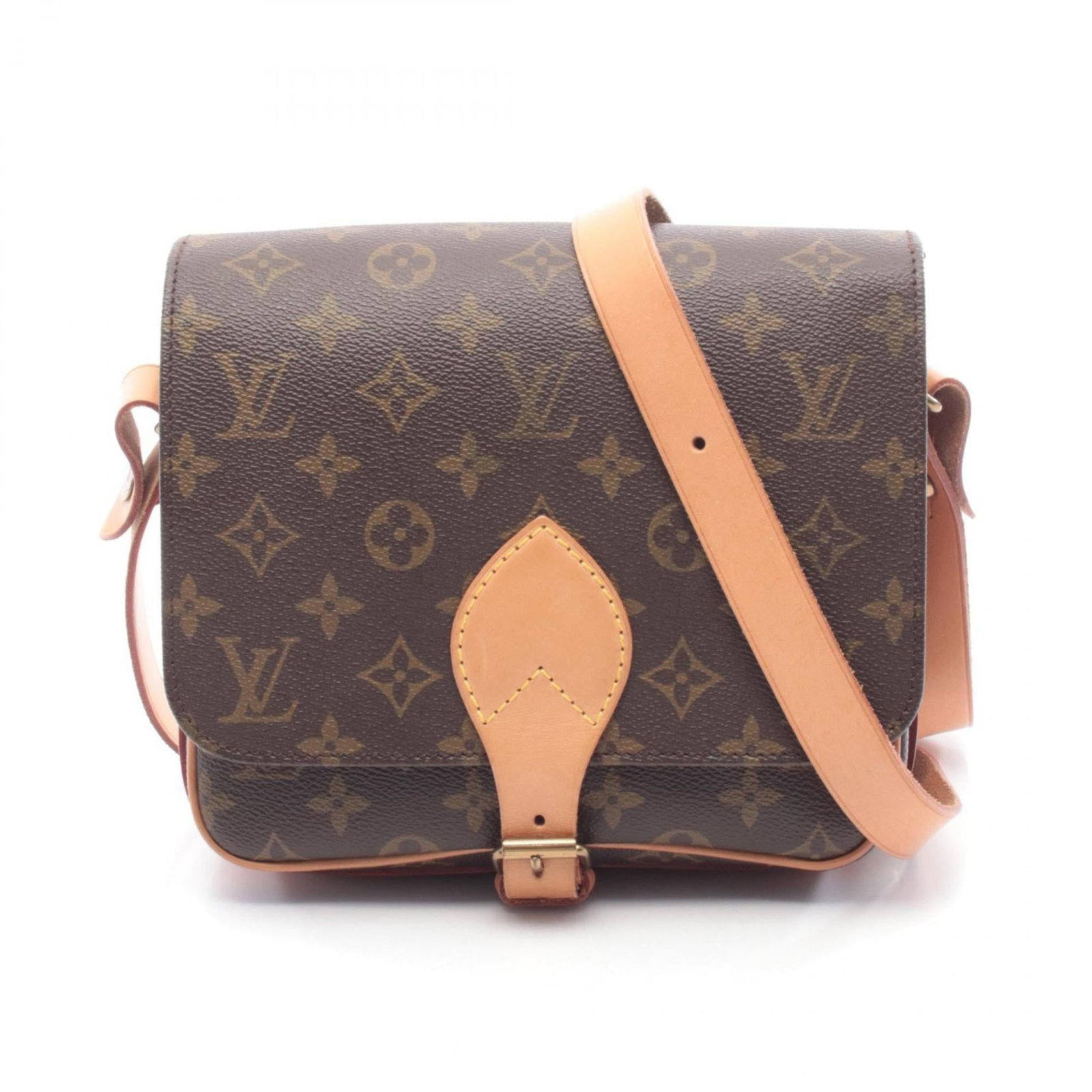 Shoulder Bag Coated Canvas Leather Louis Vuitton: Shoulder Bag Coated Canvas Leather Louis Vuitton Coated canvas and leather make up the exterior of this Louis Vuitton shoulder bag, with a brown color that adds a touch of sophistication. Measuring