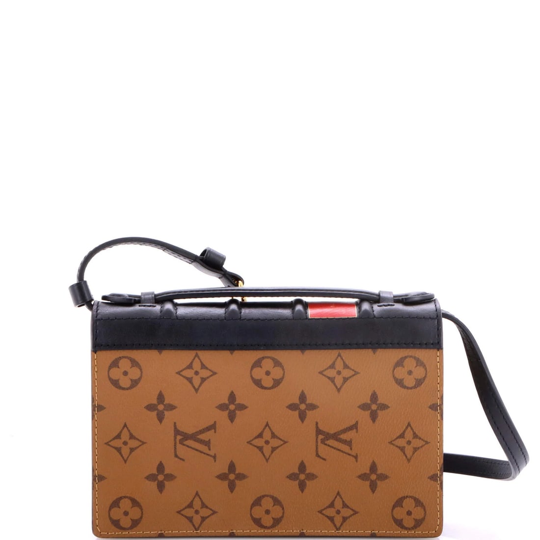 Chain Wallet Book Louis Vuitton Reverse Monogram Canvas: Chain Wallet Book Louis Vuitton Reverse Monogram Canvas Chain Wallet Book Louis Vuitton Reverse Monogram Canvas - A stylish and functional accessory, this book chain wallet features the iconic Louis