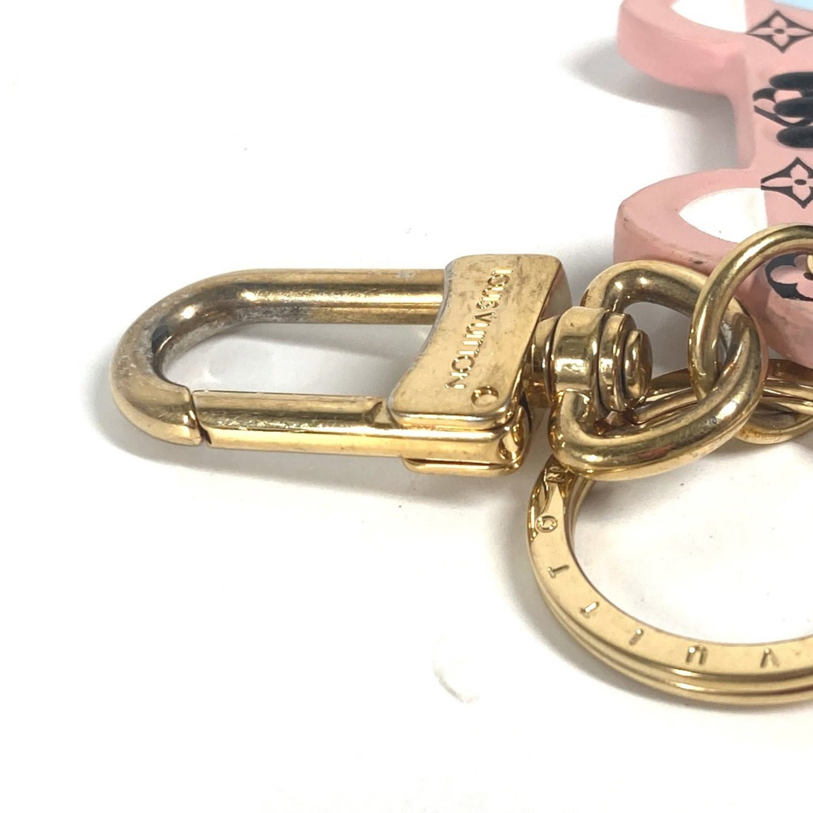 Keyring Leather Louis Vuitton - 4