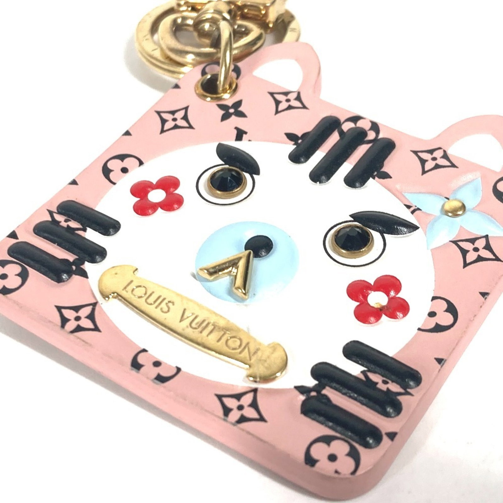 Keyring Leather Louis Vuitton - 5