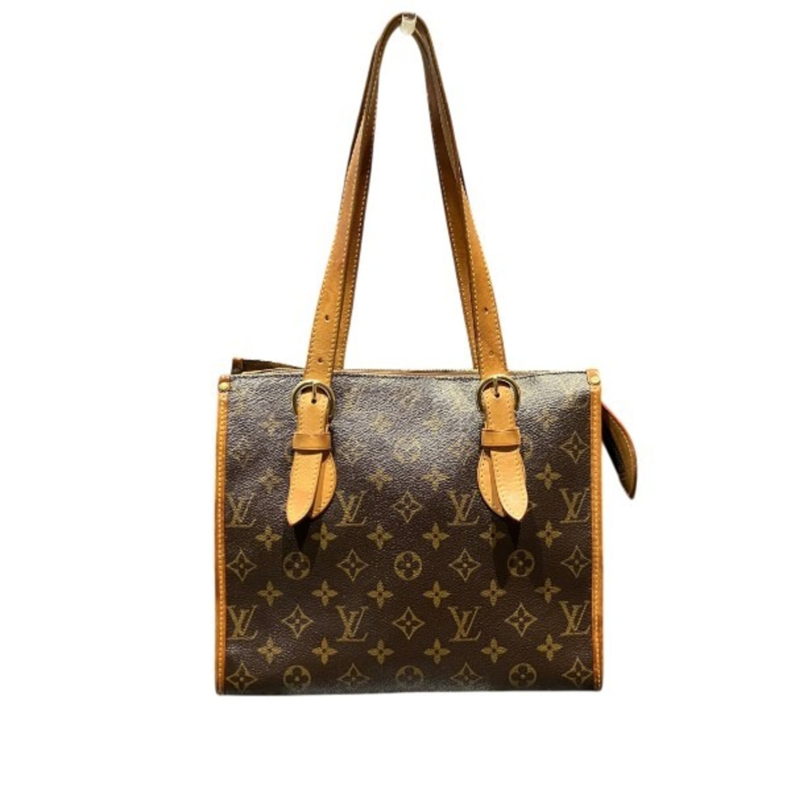 Shoulder Bag Monogram By Louis Vuitton: Shoulder Bag Monogram By Louis Vuitton Brown Louis Vuitton shoulder bag with monogram pattern, featuring a signature and measuring 24cm x 28cm x 13cm. The bag's strap length ranges from 42cm to 60cm