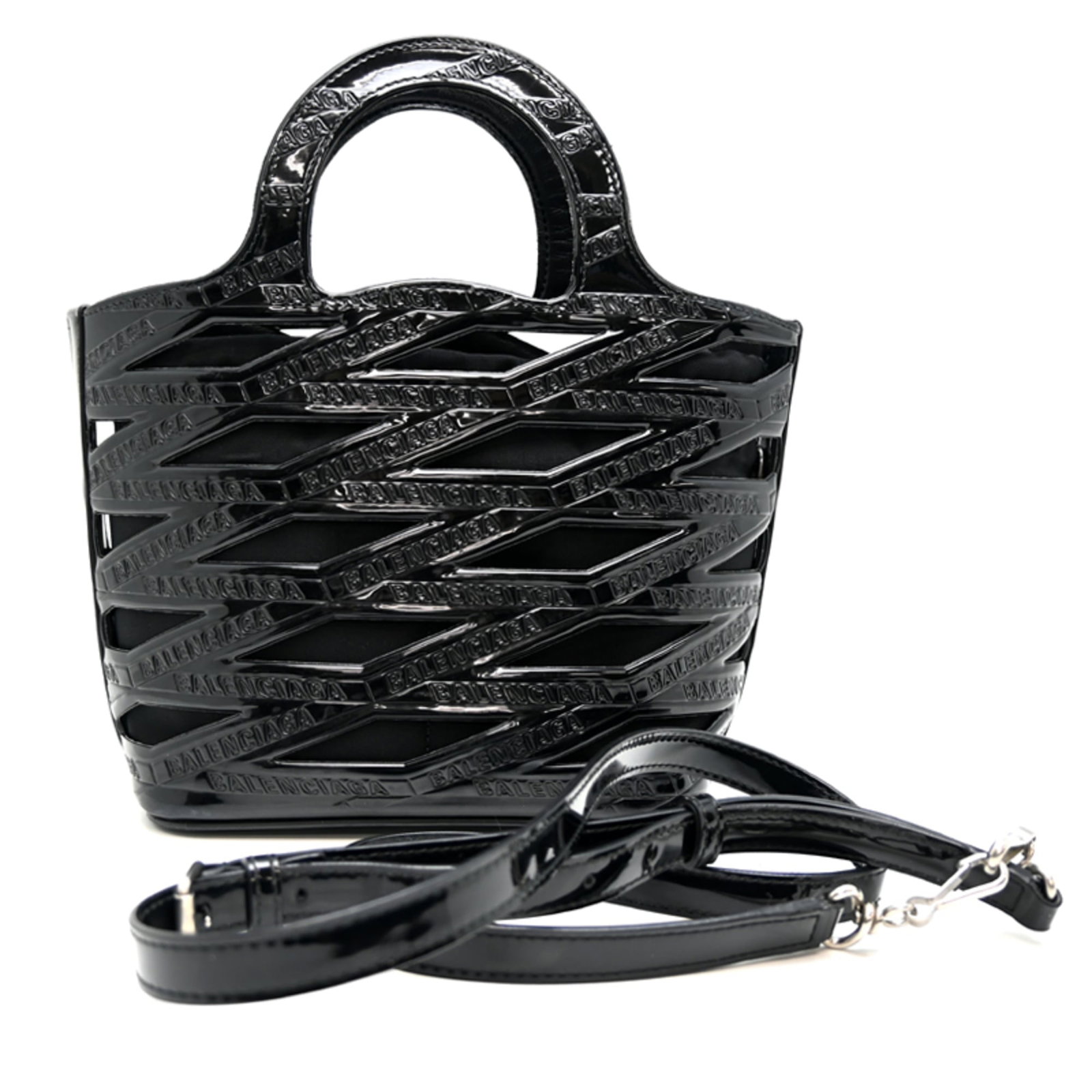 Shoulder Bag Pouch Basket Balenciaga (1 of 10)