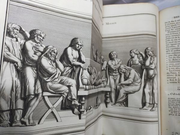 1743 Bernard Picart Supplement Vol.8-9 Religious Ceremonies Folio Engravings: 1743 Bernard Picart Supplement Vol.8-9 Religious Ceremonies Folio Engravings Item Specifics: Binding: Leather Place Of Publication: Amsterdam Title: Ceremonies et coutumes religieuses de tous les peup