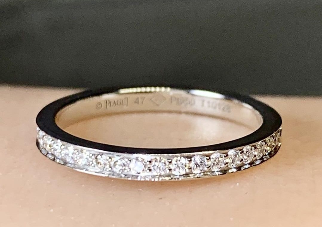 Piaget Limelight Diamond Eternity Band Platinum 950 Ring US 4 EU 47 Polish Gift: Piaget Limelight Diamond Eternity Band Platinum 950 Ring US 4 EU 47 Polish Gift Item Specifics: Antique: No Shape: Round Occasion: Anniversary Birthday Christening Christmas Engagement Graduation Moth
