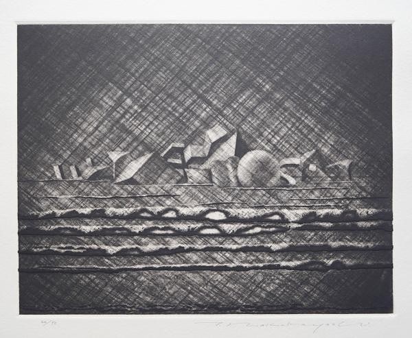 Tadayoshi Nakabayashi Signed Etching 1973 S E A Setting Sail Limited 44 50 (1 of 5)
