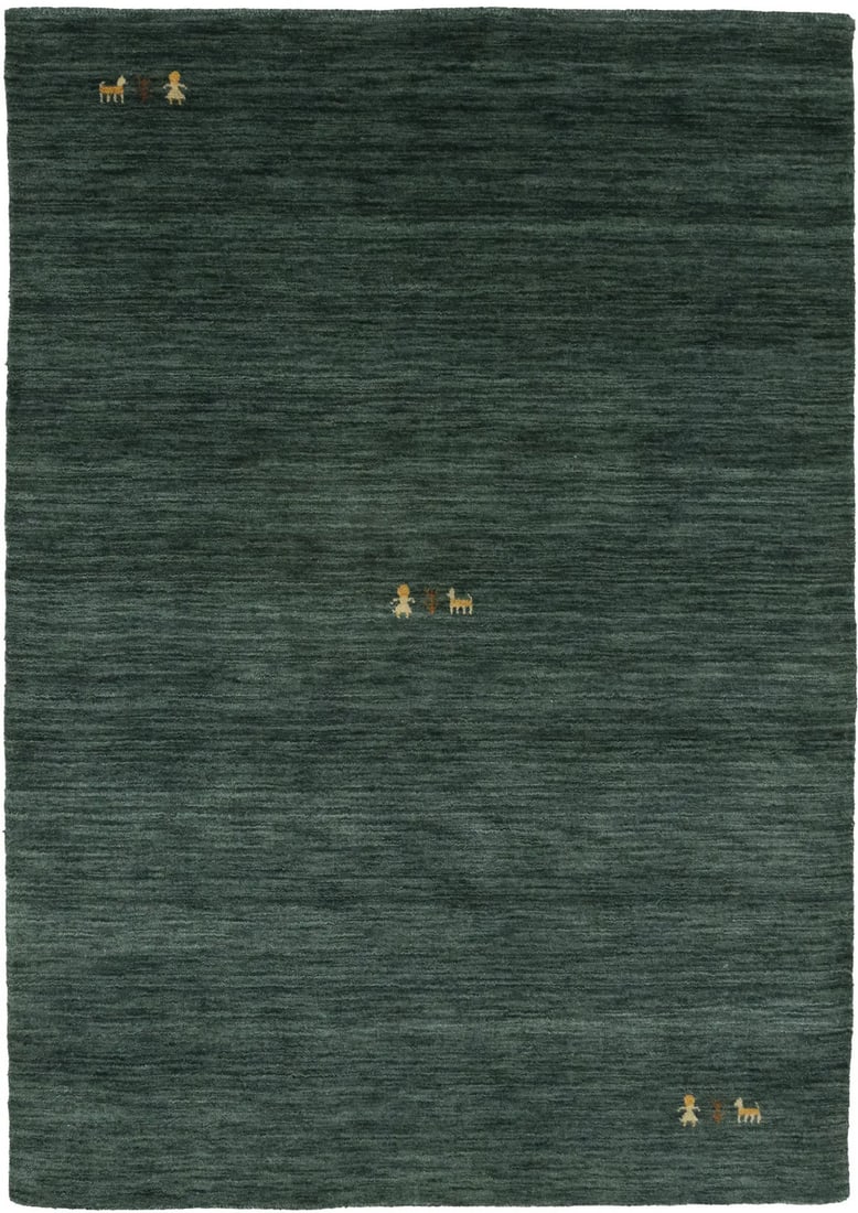 Dark Green Solid Plain Tribal Design Handmade 4X6 Gabbeh Modern Rug Kids Room Hand-Knotted: Dark Green Solid Plain Tribal Design Handmade 4X6 Gabbeh Modern Rug Kids Room Hand-Knotted Dark Green Solid Plain Tribal Design Handmade 4X6 Gabbeh Modern Rug. This beautifully crafted, hand-knotted w