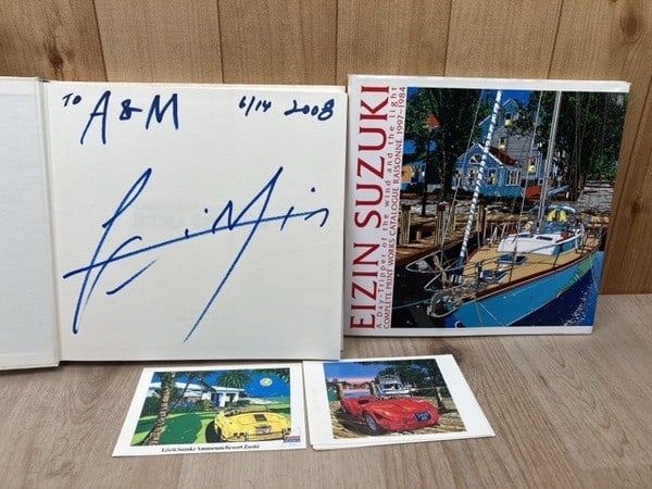 Eizin Suzuki Signed Complete Prints Art Book 1984 1997 Enlarged Edition (1 of 2)