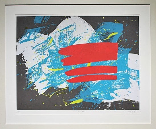 No Frame Kazuo Shiraga Red Flag Silkscreen Signed ED HC With Box Authentic: No Frame Kazuo Shiraga Red Flag Silkscreen Signed ED HC With Box Authentic Item Specifics: Artist: Kazuo Shiraga Unit Of Sale: Single Piece Image Orientation: Landscape Signed: Yes Size: Medium Period