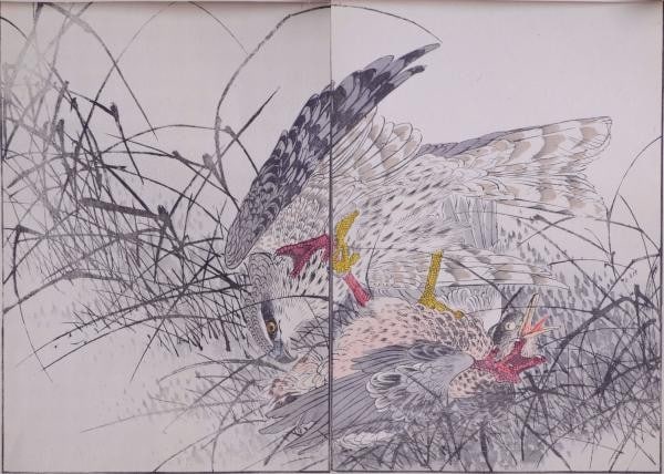 Keinen Kacho Bird Flower 1891 Woodblock Print Album Imao Keinen Gafu: Keinen Kacho Bird Flower 1891 Woodblock Print Album Imao Keinen Gafu Item Specifics: Artist: Imao Keinen Subject: Birds and Flowers Material: Paper Style: Japanese Year Of Production: 1891 Product Dis