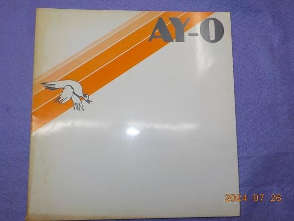 Ay O Original Silkscreen Print Catalog 1981 Chizuru Miyasako Limited Edition (1 of 2)
