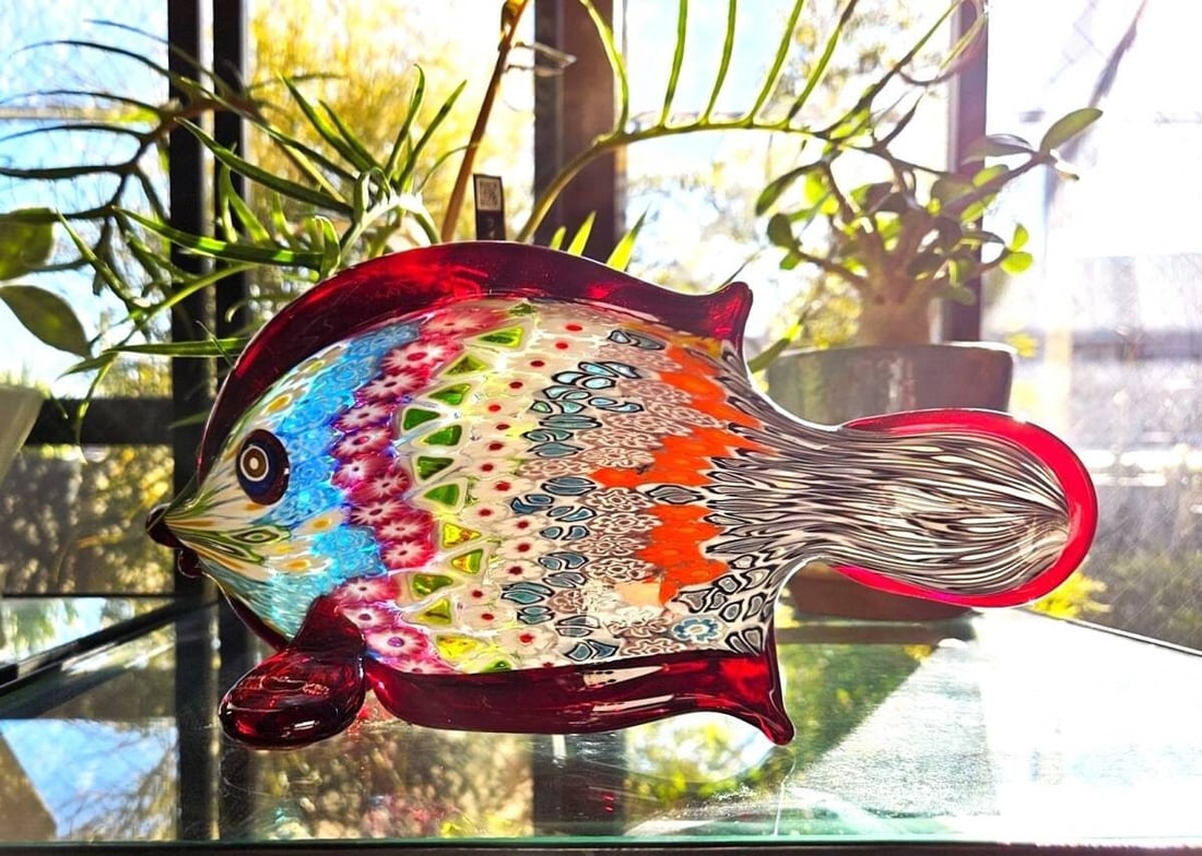 DiPi Venetian Glass Murano Tropical Fis Figurine Mario Costantini Signed Rare: DiPi Venetian Glass Murano Tropical Fis Figurine Mario Costantini Signed Rare Item Specifics: Origin: Venice Antique: NA Signed By: NA Item Length: NA Vintage: NA Original/Licensed Reproduction: Origi