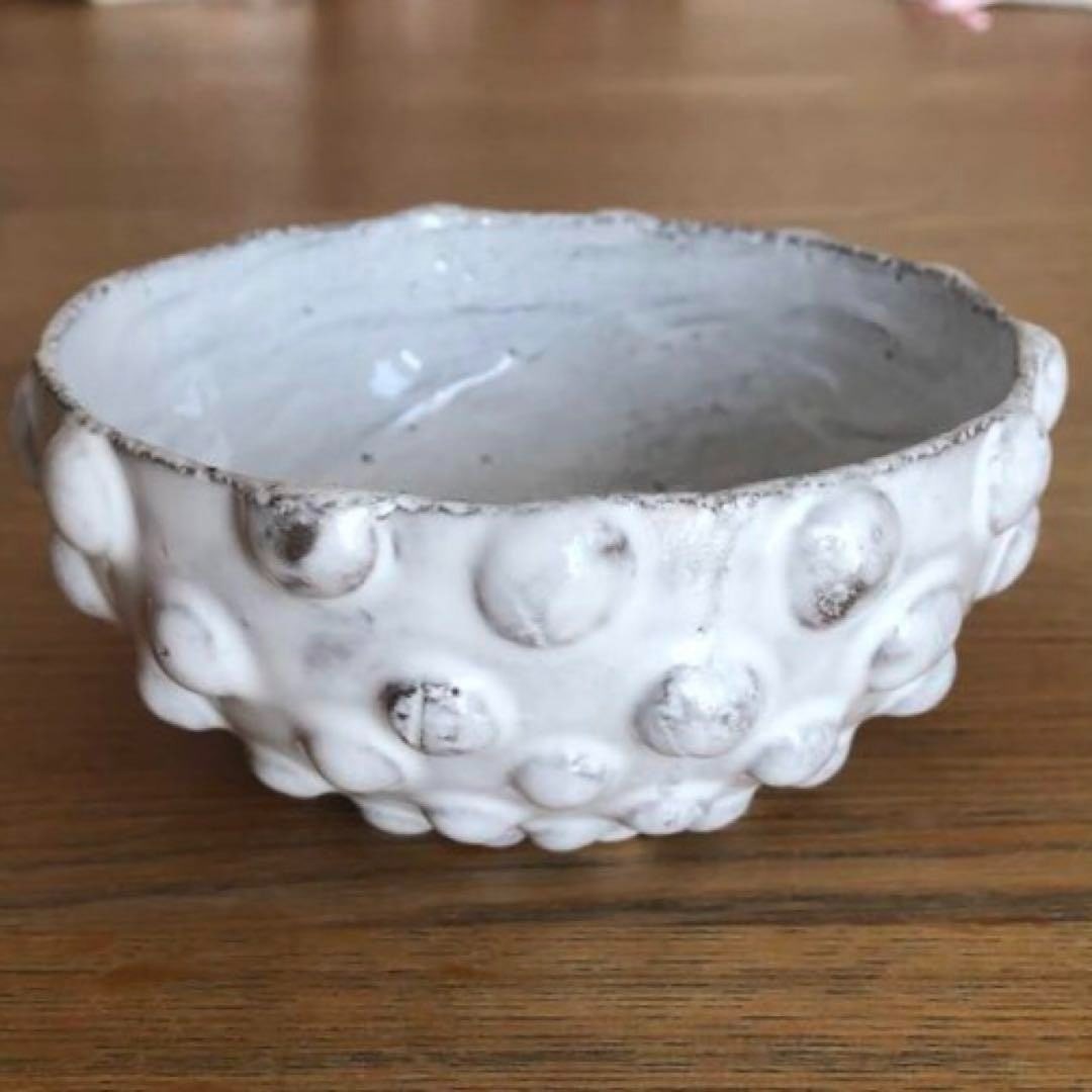 Astier de Villatte Small Bowl Adelaide Design White Ceramic Handmade France (1 of 6)