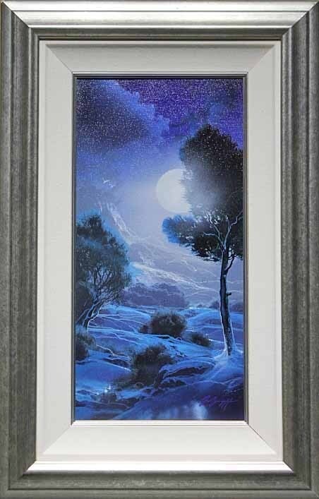 Terbush Dale together original acrylic painting happiness framed signed (1 of 8)