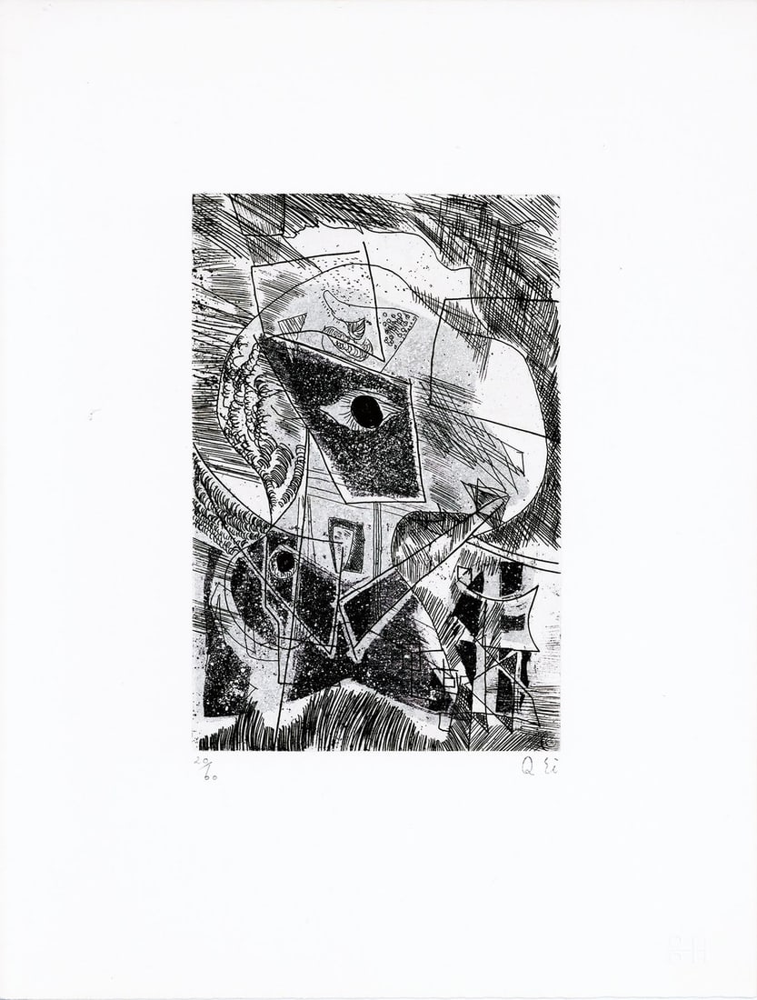 Ei Q Abstract Copperplate Print Work 7 Signed Limited Edition Japanese Art: Ei Q Abstract Copperplate Print Work 7 Signed Limited Edition Japanese Art Item Specifics: Artist: Ei-Q Subject: Abstract Material: Copperplate print on paper Style: Japanese Product Disclaimer: Pleas