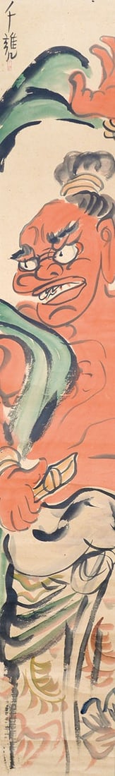 Japanese woodblock print by Ogawa Senyo Kongo, Buddhist art of rikishi nio guardian.: Japanese woodblock print by Ogawa Senyo Kongo, Buddhist art of rikishi nio guardian. Item Specifics: Artist: Ogawa Senyo Subject: Kongo Rikishi (Nio Guardian) Material: Paper Style: Japanese Year Of P