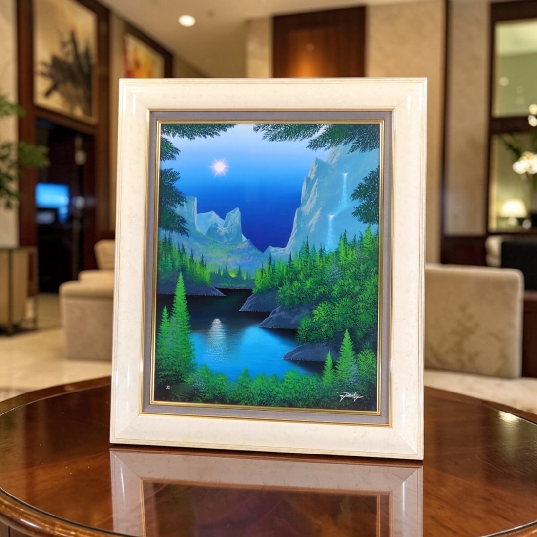 Original Oil Painting Framed Artwork By Jon Rattenbury Signed Midnight: Original Oil Painting Framed Artwork By Jon Rattenbury Signed Midnight Item Specifics: Unit Of Sale: Single Piece Artist: Jon Rattenbury Signed By: Jon Rattenbury Size: Large Framing: Framed Region Of
