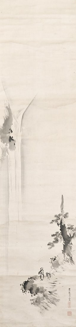 Edo School Art Japanese Waterfall Woodblock Print Eigaku Kano: Edo School Art Japanese Waterfall Woodblock Print Eigaku Kano Item Specifics: Artist: Kano Eigaku Subject: Waterfall Material: Paper Style: Japanese Year Of Production: 2010 Product Disclaimer: Please