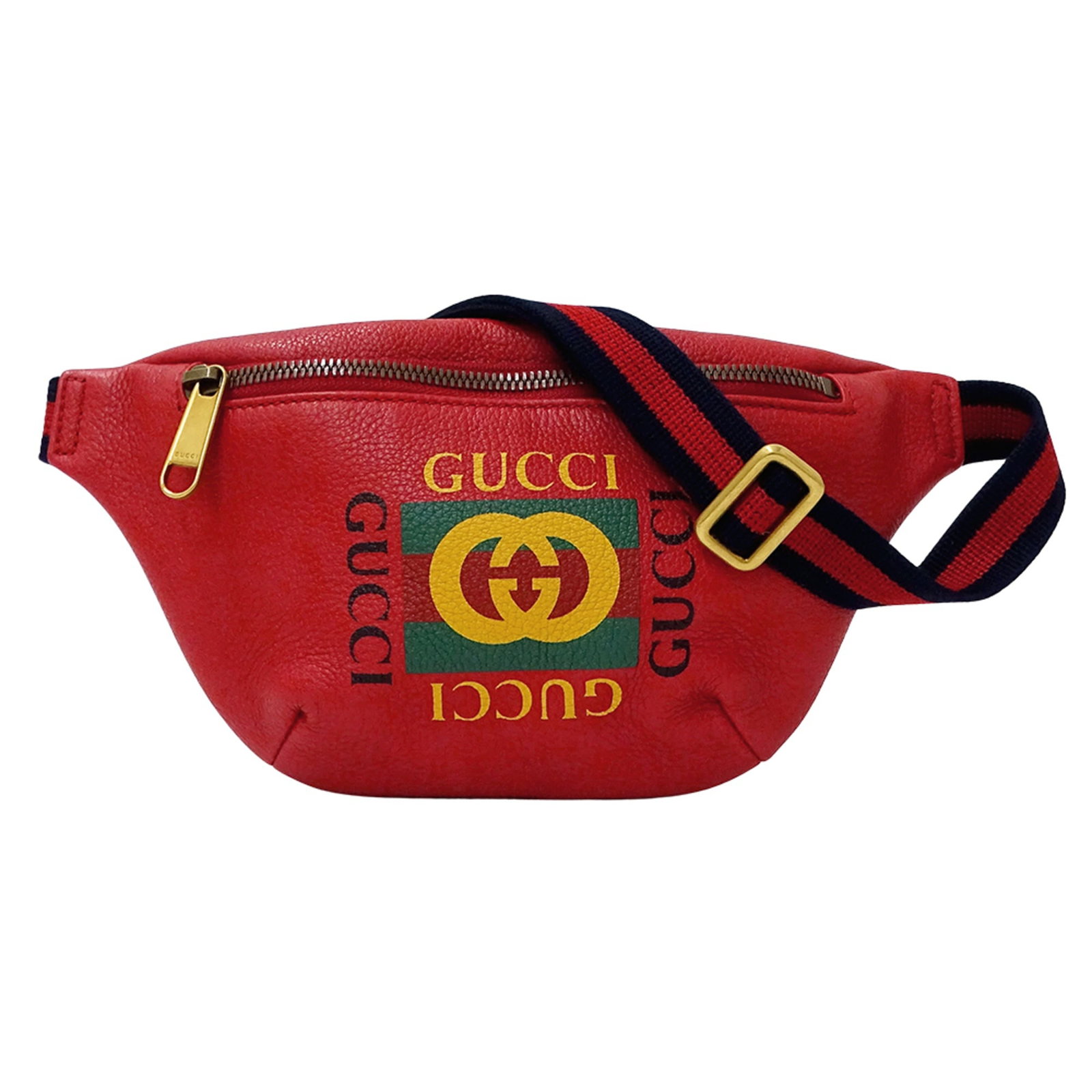 Fanny pack handbag leather sling bag Gucci: Fanny pack handbag leather sling bag Gucci Gucci's iconic red leather fanny pack handbag offers a stylish and practical solution for everyday essentials, with its sleek design and durable construction