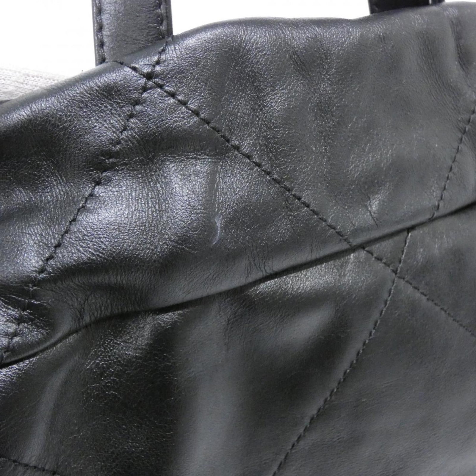Leather Backpack By Chanel - 4