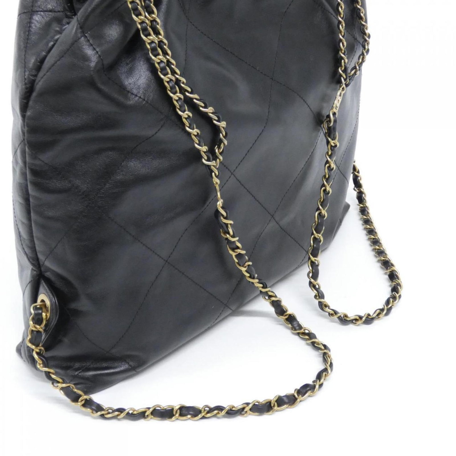 Leather Backpack By Chanel - 6