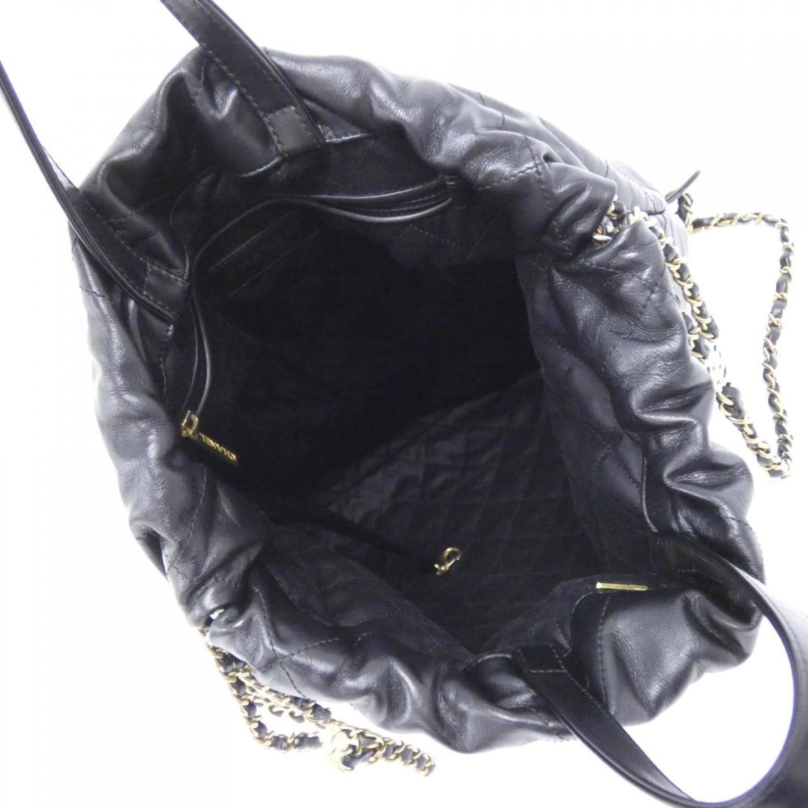 Leather Backpack By Chanel - 8