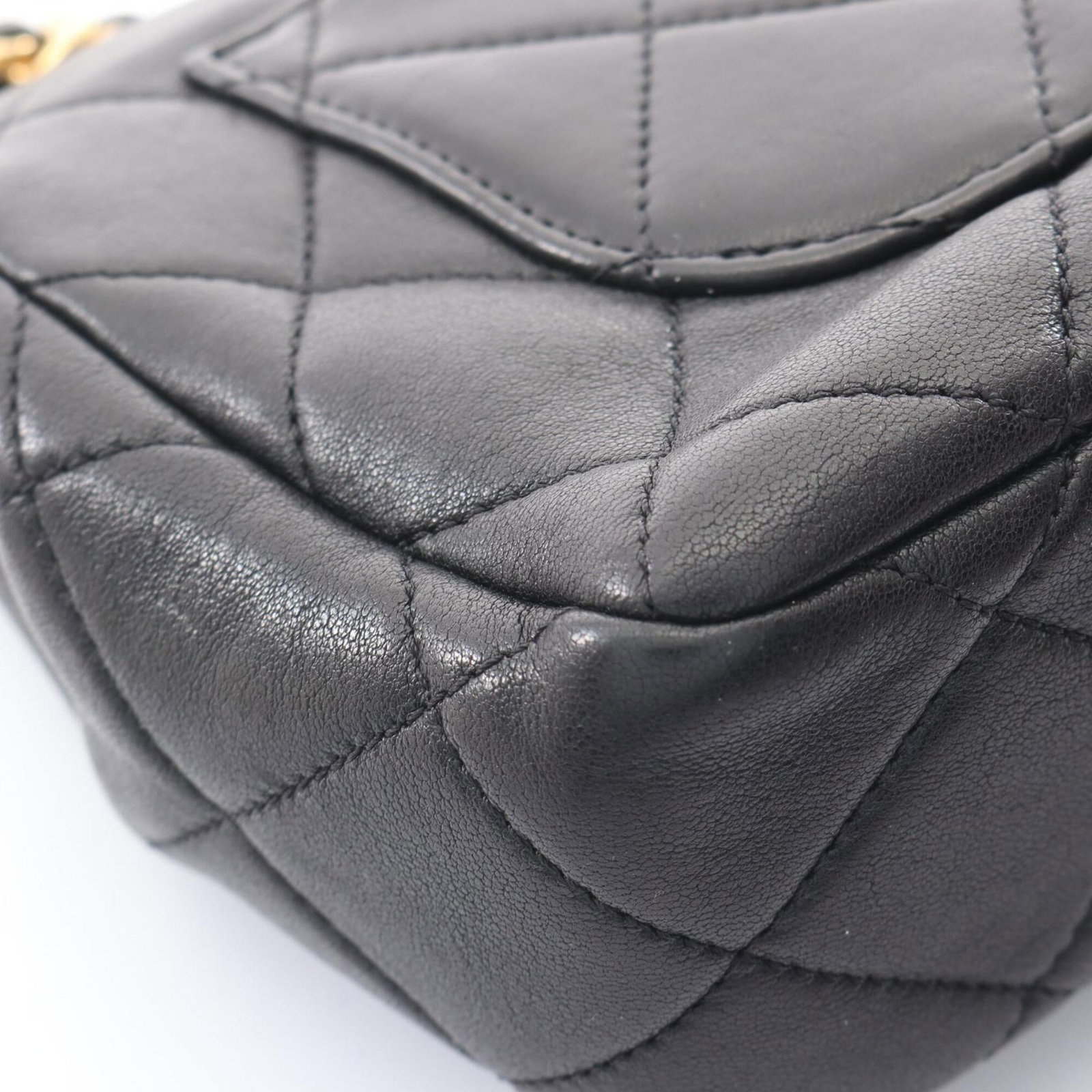 Handbag Shoulder Leather Bag Chanel - 6