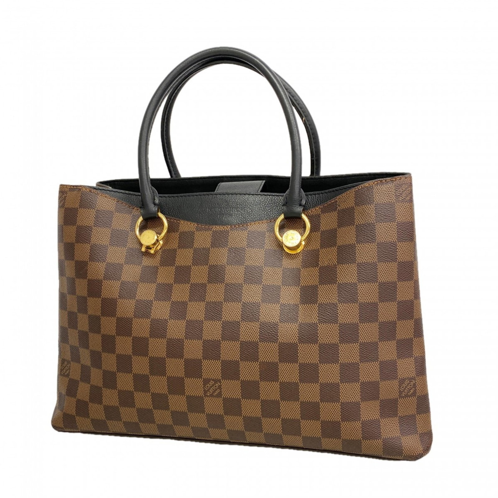Tote Bag For Louis Vuitton: Tote Bag For Louis Vuitton Ebene and Noir, two classic Louis Vuitton colors come together in this stylish tote bag. Measuring 25cm x 35cm x 13cm, it's the perfect size for everyday use. The timeless