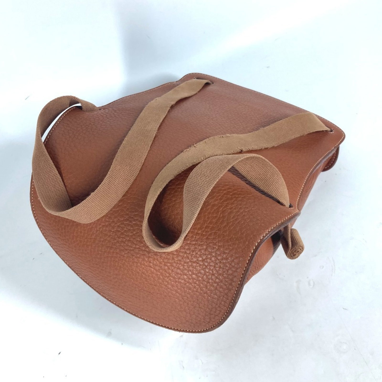Hermes Leather Backpack - 8