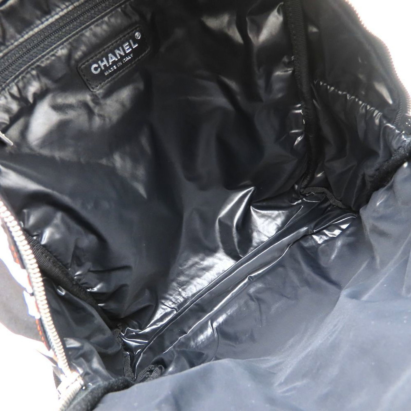 Nylon Leather Backpack by Chanel - 6