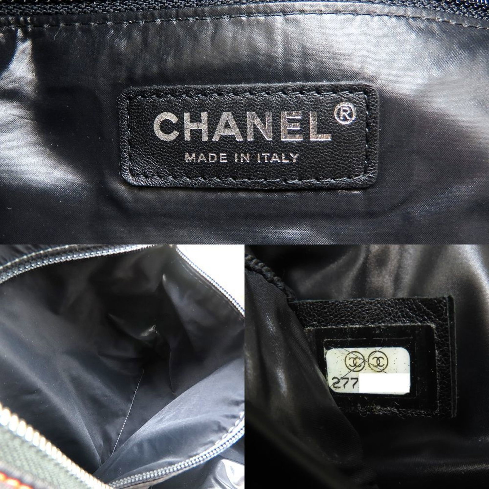 Nylon Leather Backpack by Chanel - 7