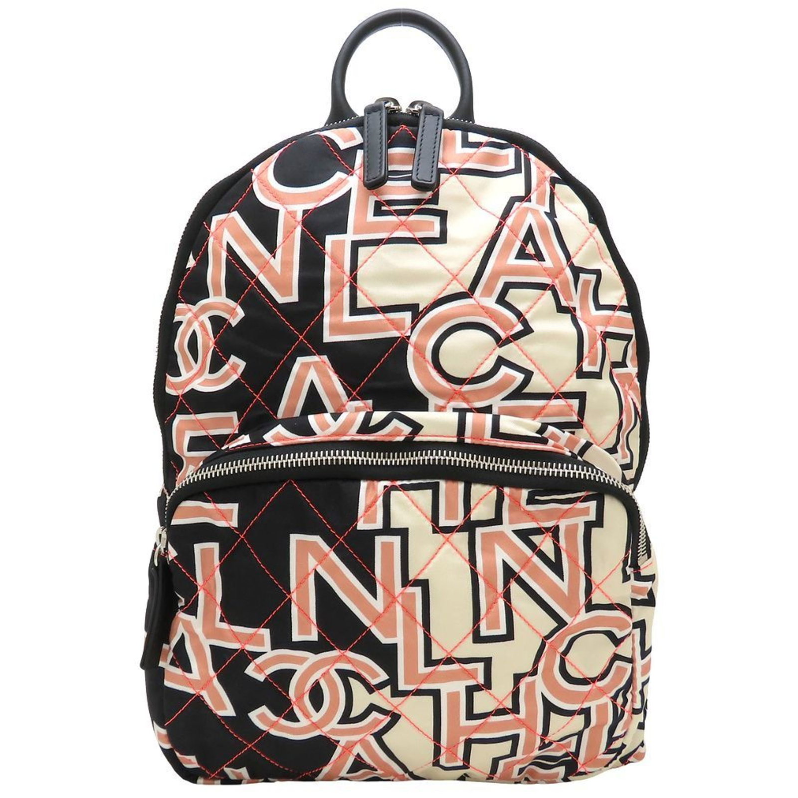 Nylon Leather Backpack by Chanel - 9