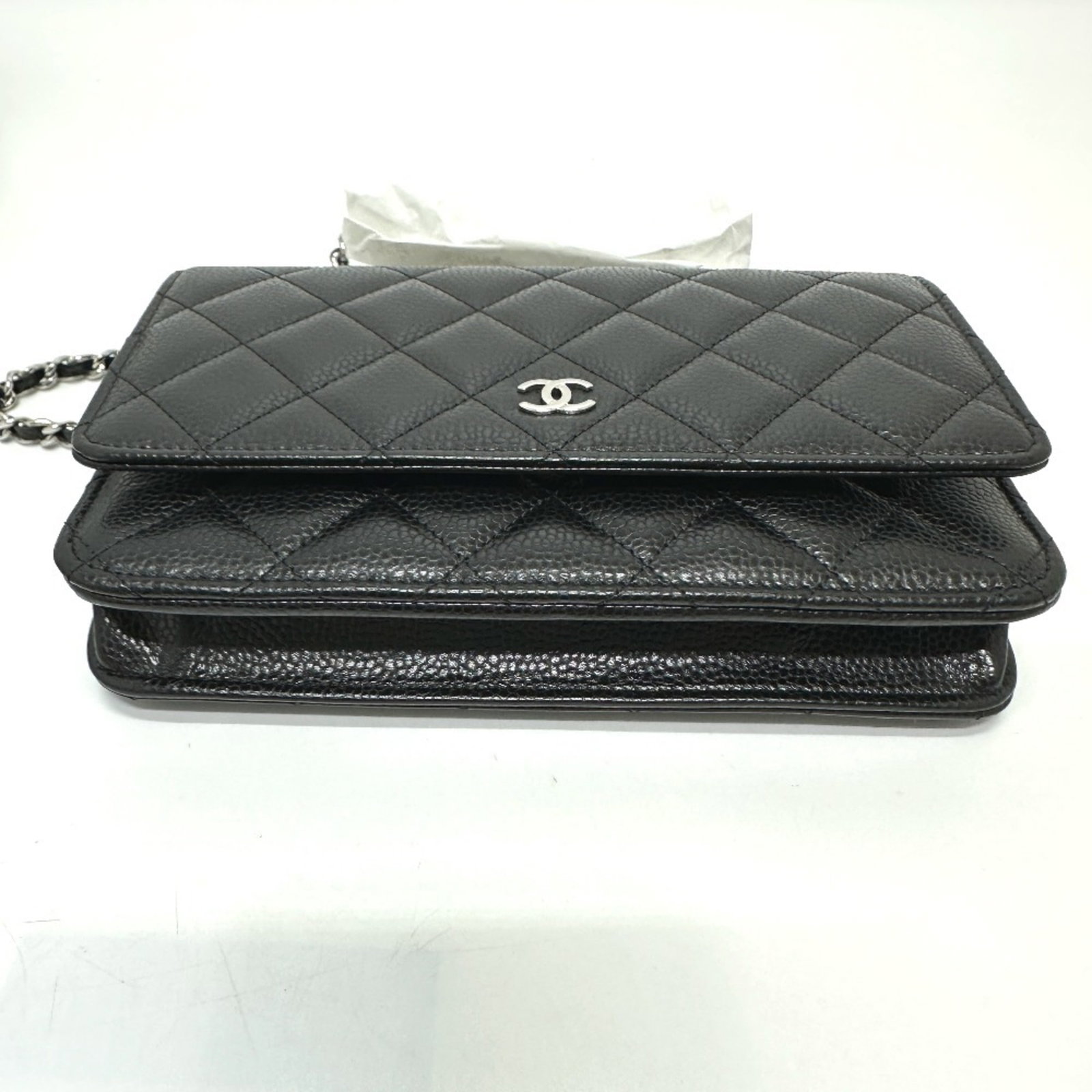 Caviar Leather Shoulder Bag Chanel - 3