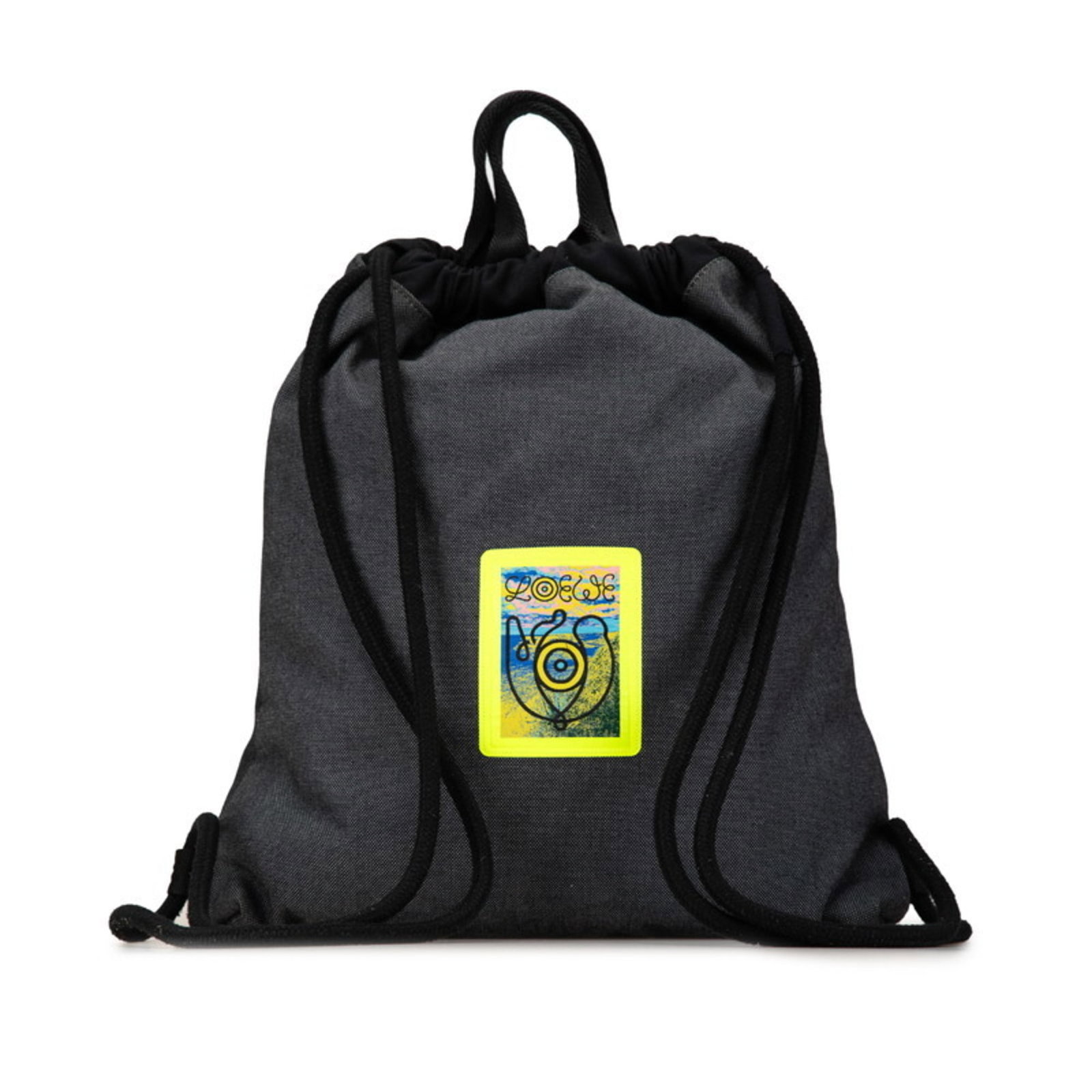 Loewe Cotton Denim Backpack - 4