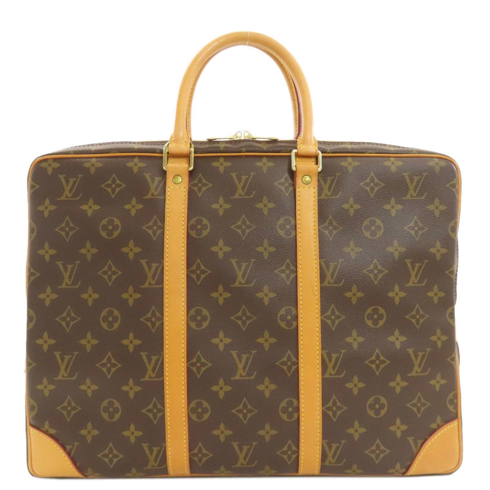 Canvas Briefcase Monogram Vuitton Louis - 2