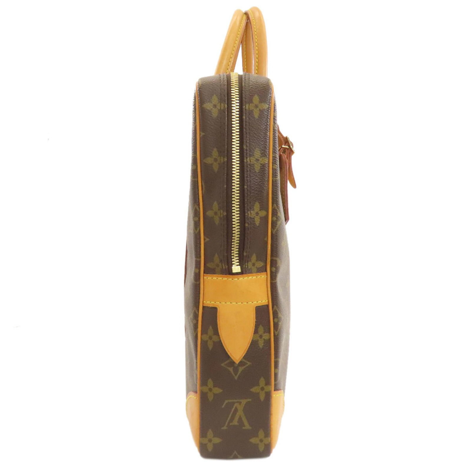 Canvas Briefcase Monogram Vuitton Louis - 3