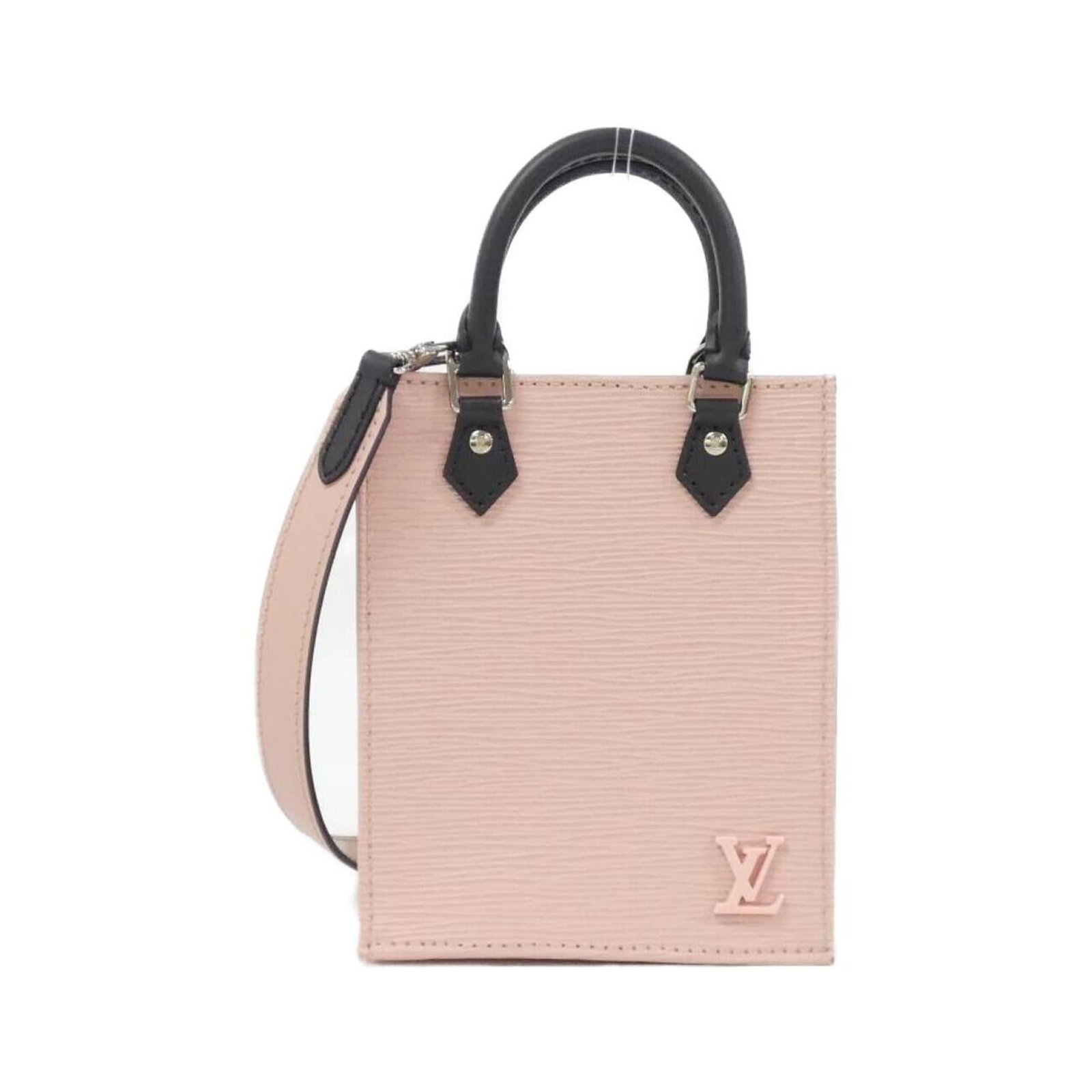 Leather Louis Vuitton Shoulder Bag: Leather Louis Vuitton Shoulder Bag This stunning Leather Louis Vuitton Shoulder Bag boasts sleek, rose ballerine leather and silver hardware for a sophisticated look. With its spacious interior and