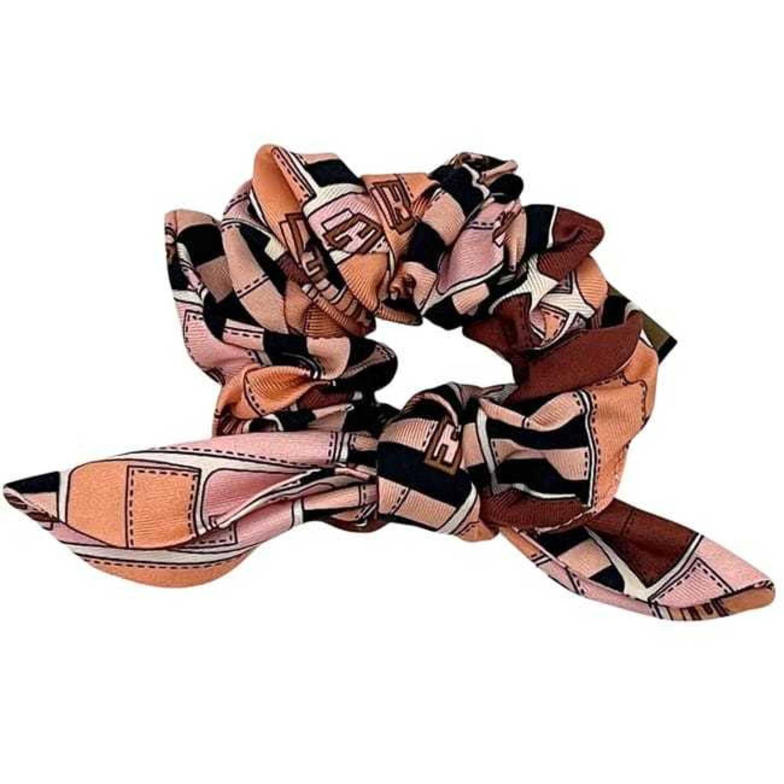 Fendi silk scrunchie - 3