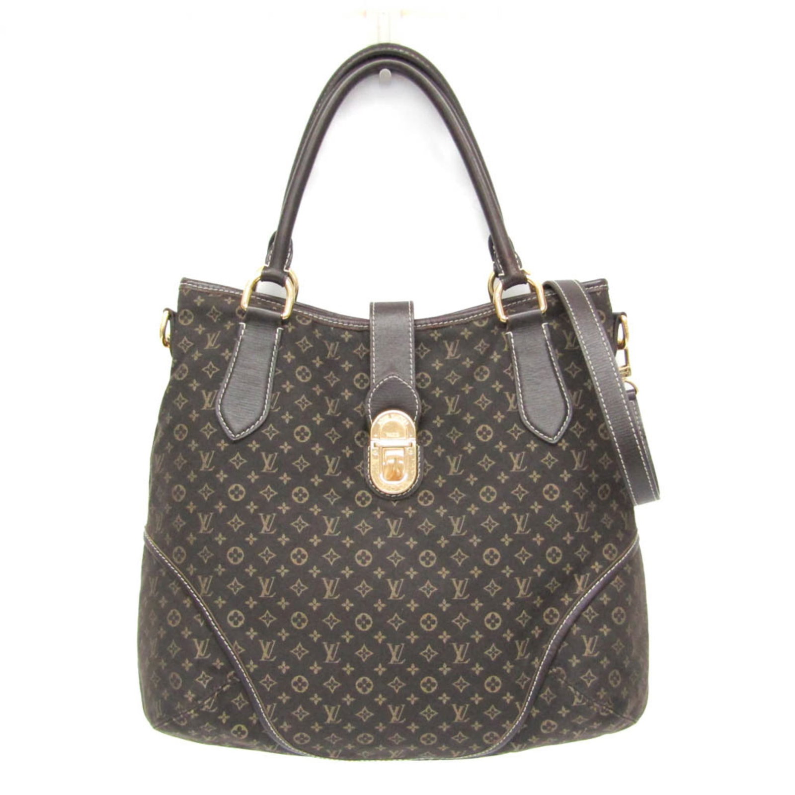 Shoulder bag monogram handbag Louis Vuitton Idylle: Shoulder bag monogram handbag Louis Vuitton Idylle Monogram Idylle shoulder bag from Louis Vuitton, featuring the iconic monogram pattern and gold hardware. This stylish handbag boasts an open pocket