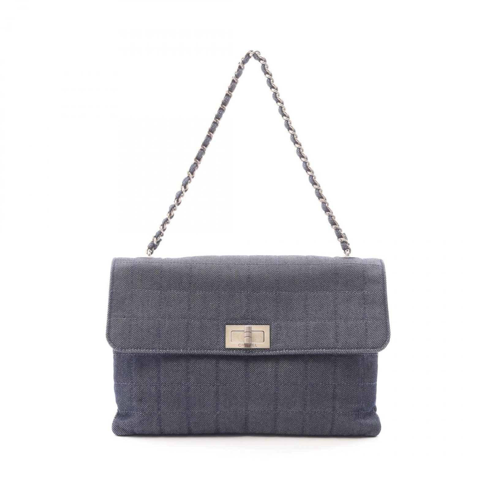 Handbag denim of Chanel (1 of 9)