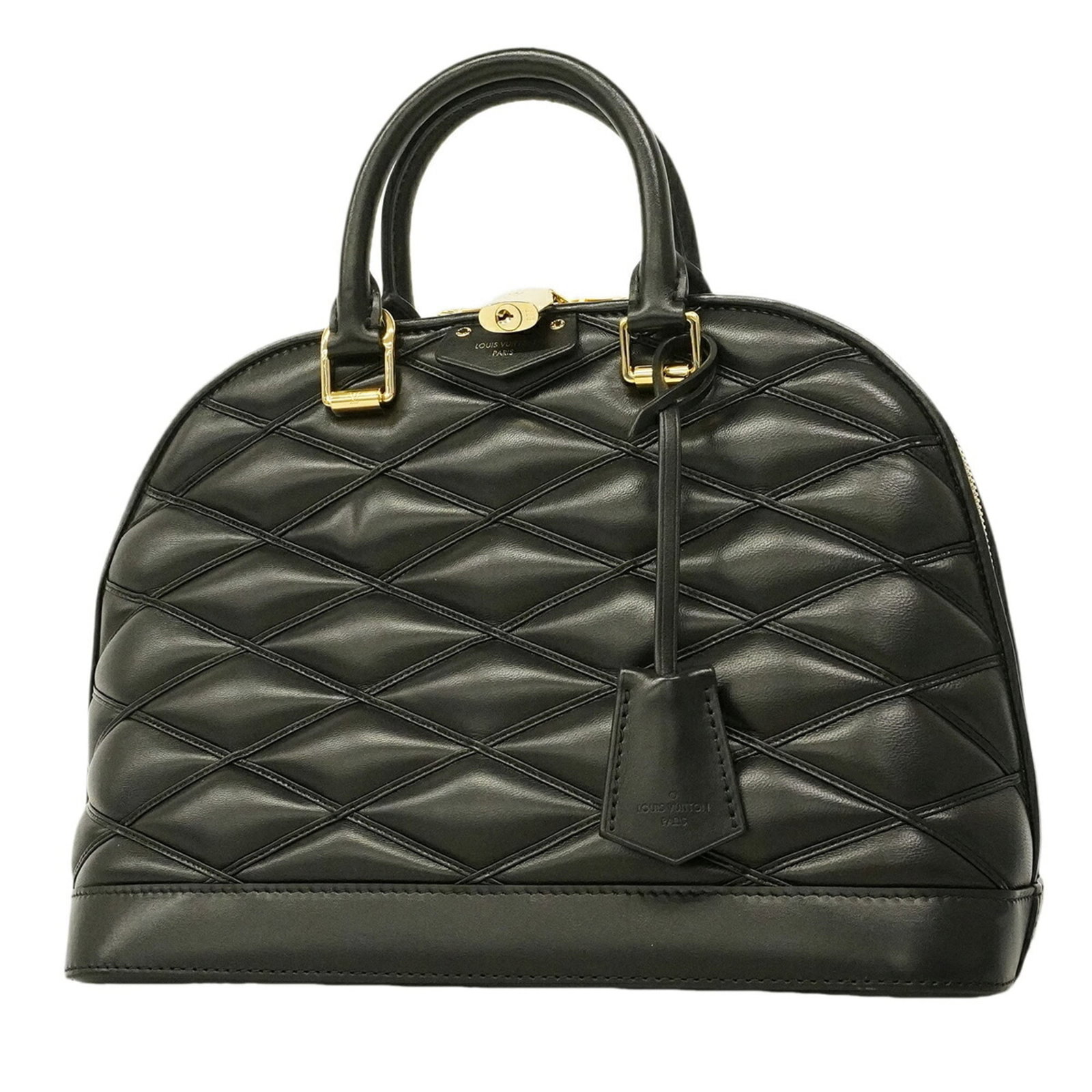 Vuitton Handbag Louis: Vuitton Handbag Louis The Louis Vuitton handbag boasts its sleek Noir color and classic design, measuring 22.5cm x 31cm x 15cm in size. This stylish accessory features a timeless silhouette that