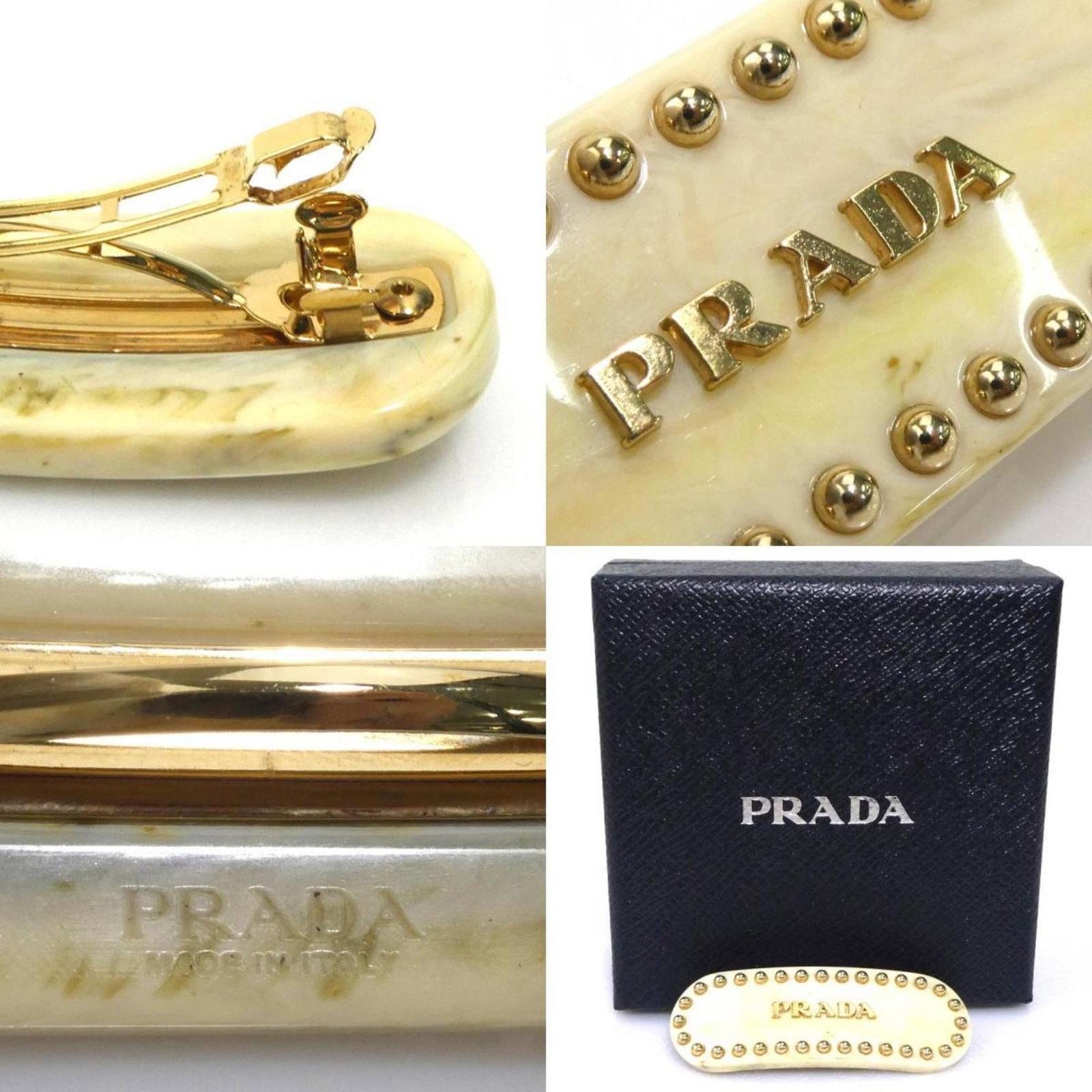 Resin Barrette Prada - 5