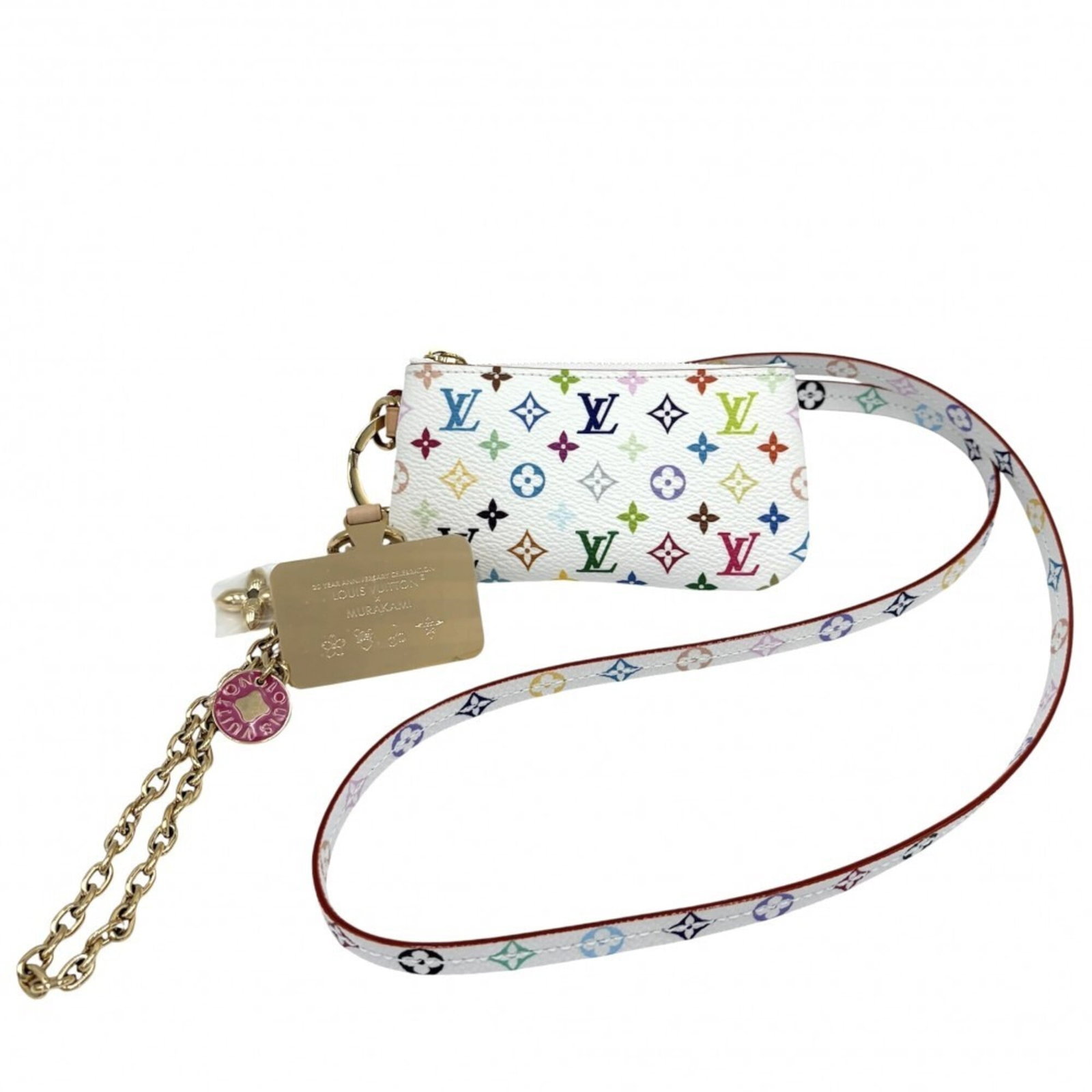 Louis Vuitton Pochette Pouch Monogram Multicolore: Louis Vuitton Pochette Pouch Monogram Multicolore Monogram Multicolore Pochette Pouch from Louis Vuitton. This stylish pouch boasts the iconic Monogram pattern in multiple colors, adding a pop of