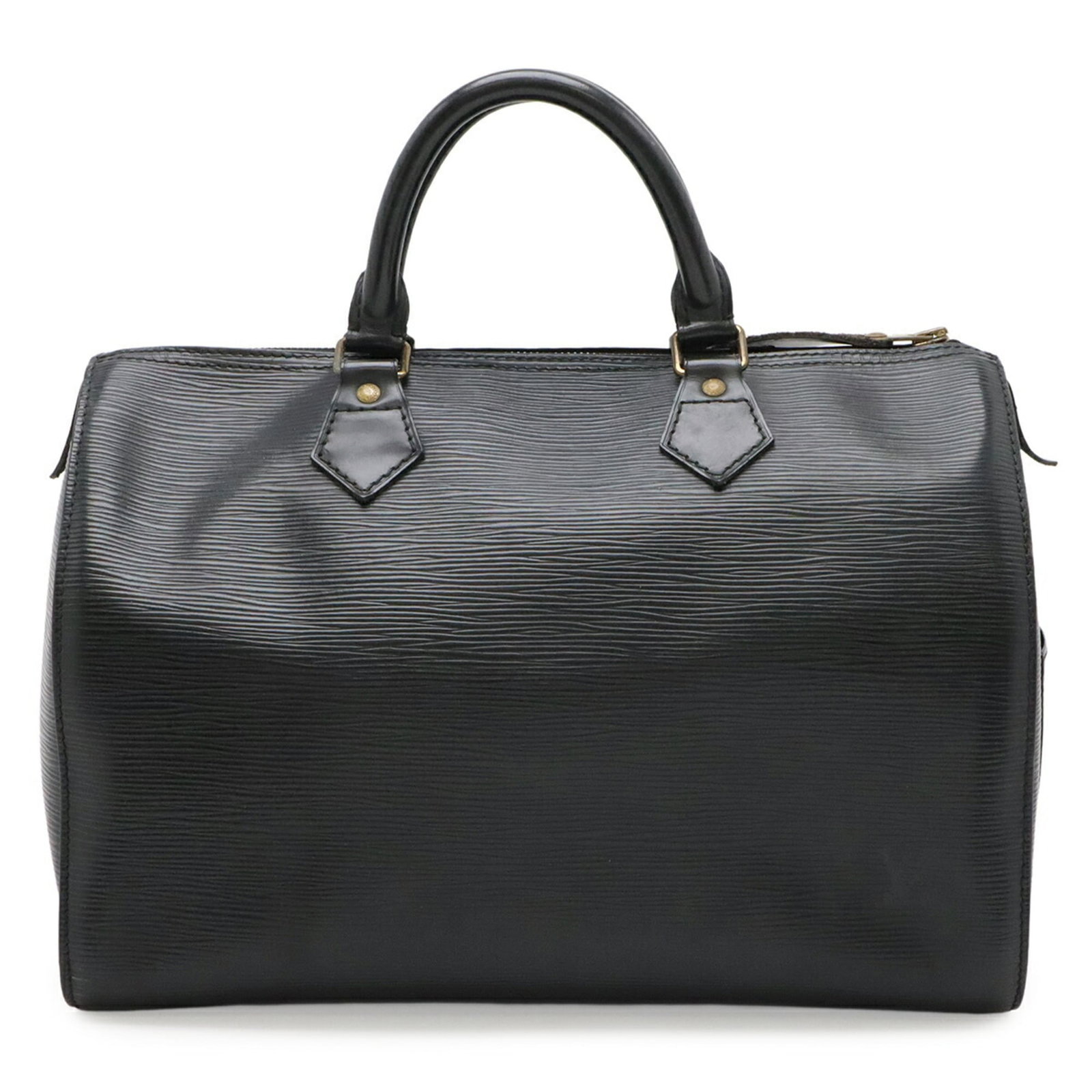 Louis Vuitton Boston Epi Leather Bag: Louis Vuitton Boston Epi Leather Bag Black Epi leather Louis Vuitton Boston bag with classic design and timeless style. Weighing in at 690g, this spacious bag measures 22cm x 33cm x 18cm and features
