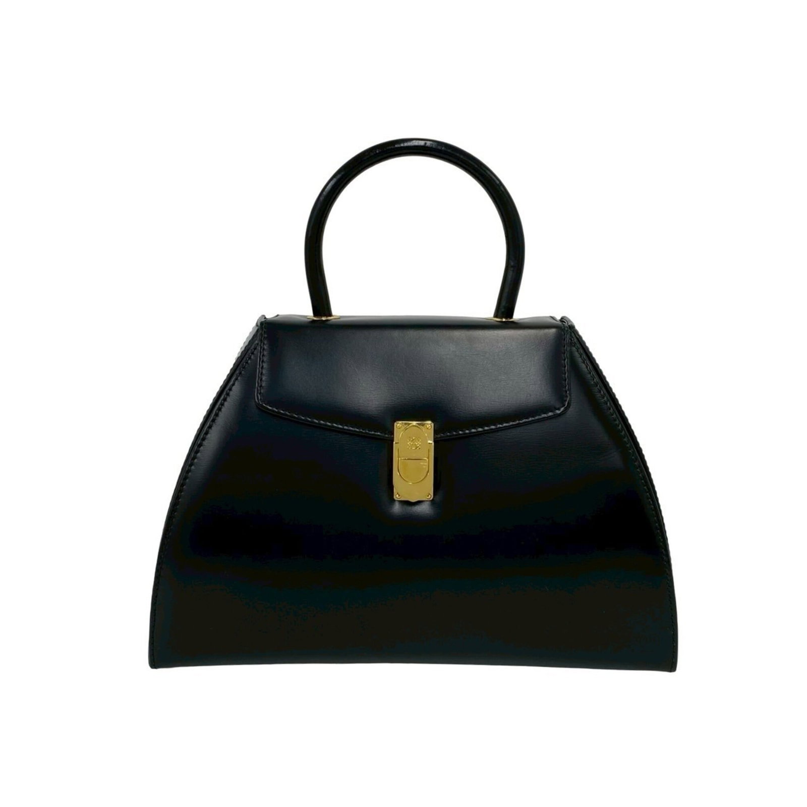 Loewe Handbag Tote Bag Leather: Loewe Handbag Tote Bag Leather This black Loewe leather tote bag features a classic design with clean lines and a timeless silhouette. Made from high-quality leather, it measures 18cm x 27cm x
