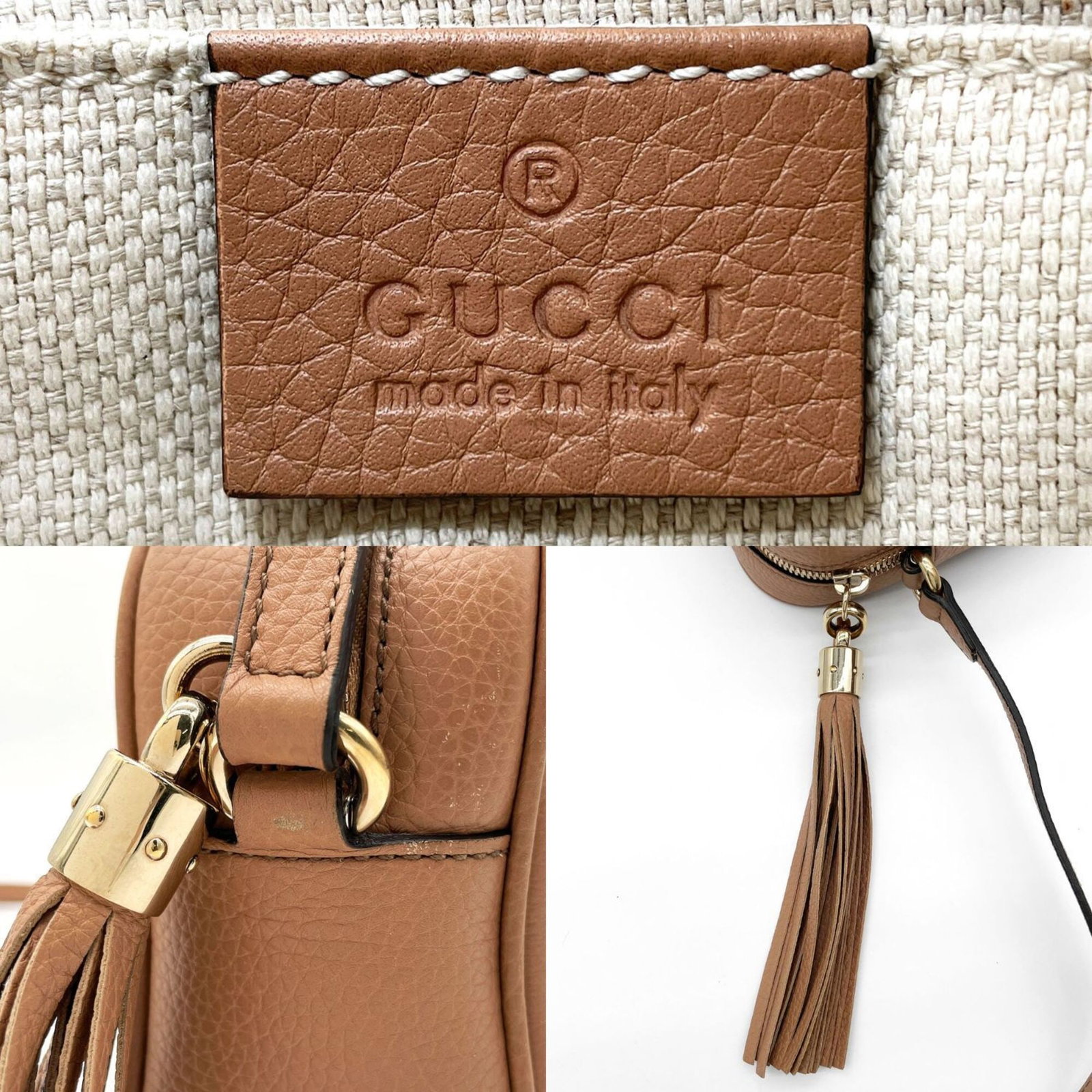 Gucci Shoulder Bag Leather - 9