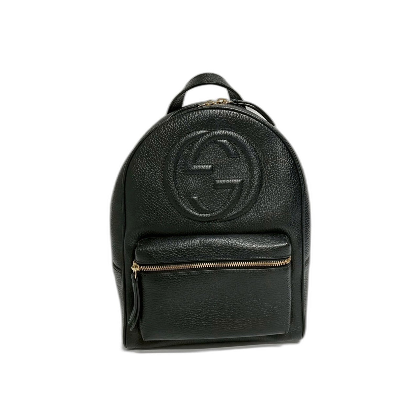 Shoulder Bag By Gucci: Shoulder Bag By Gucci Black Gucci Soho Shoulder Bag with adjustable strap length, measuring 28cm x 22cm x 9cm. This stylish bag features a sleek design and durable construction, making it a versatile