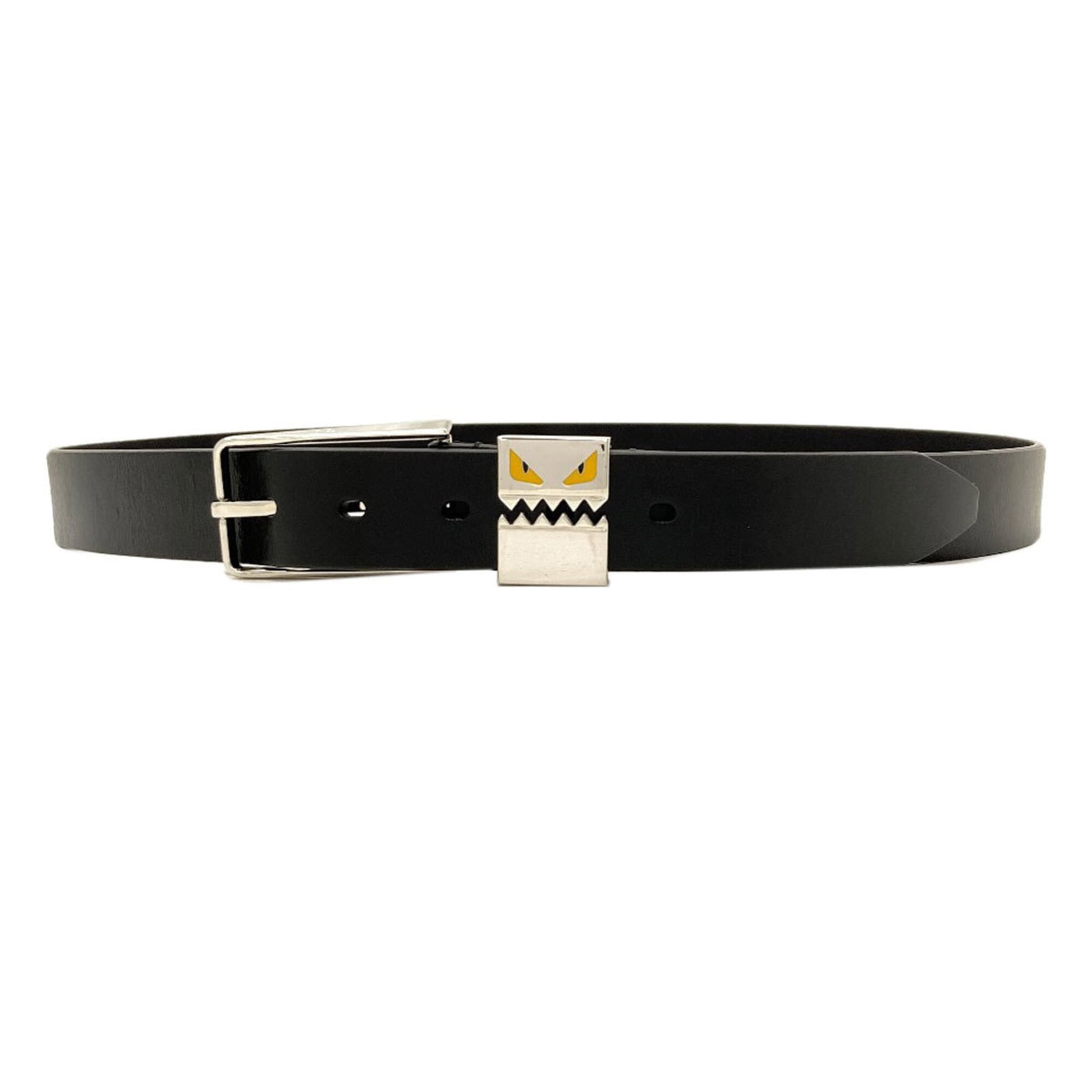 Fendi Standard Belt: Fendi Standard Belt Standard Fendi belt made from high-quality leather, available in black and adjustable to fit 91-101cm waist sizes. This classic design features a timeless look that complements a v