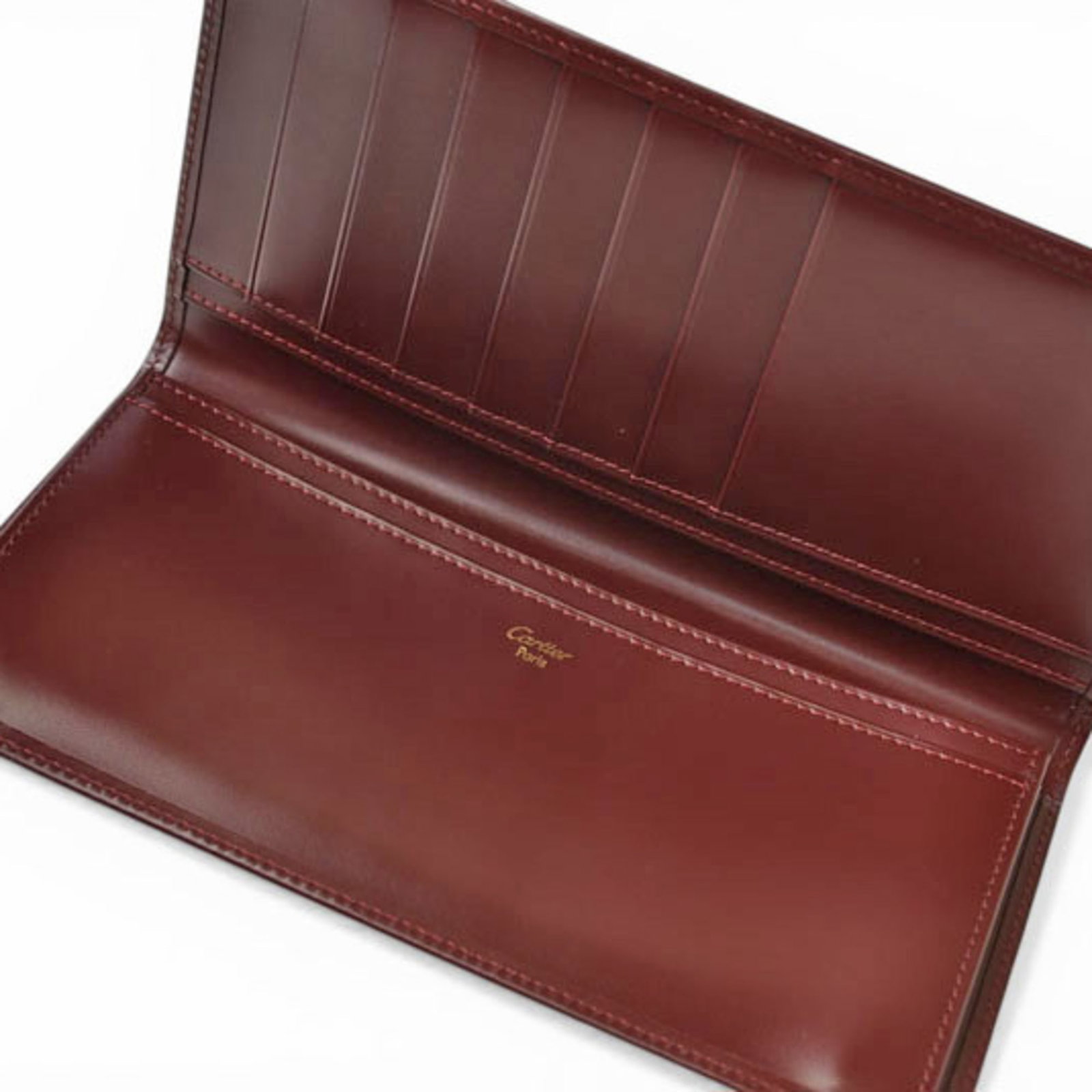 Long Wallet Bi Fold Leather - 9