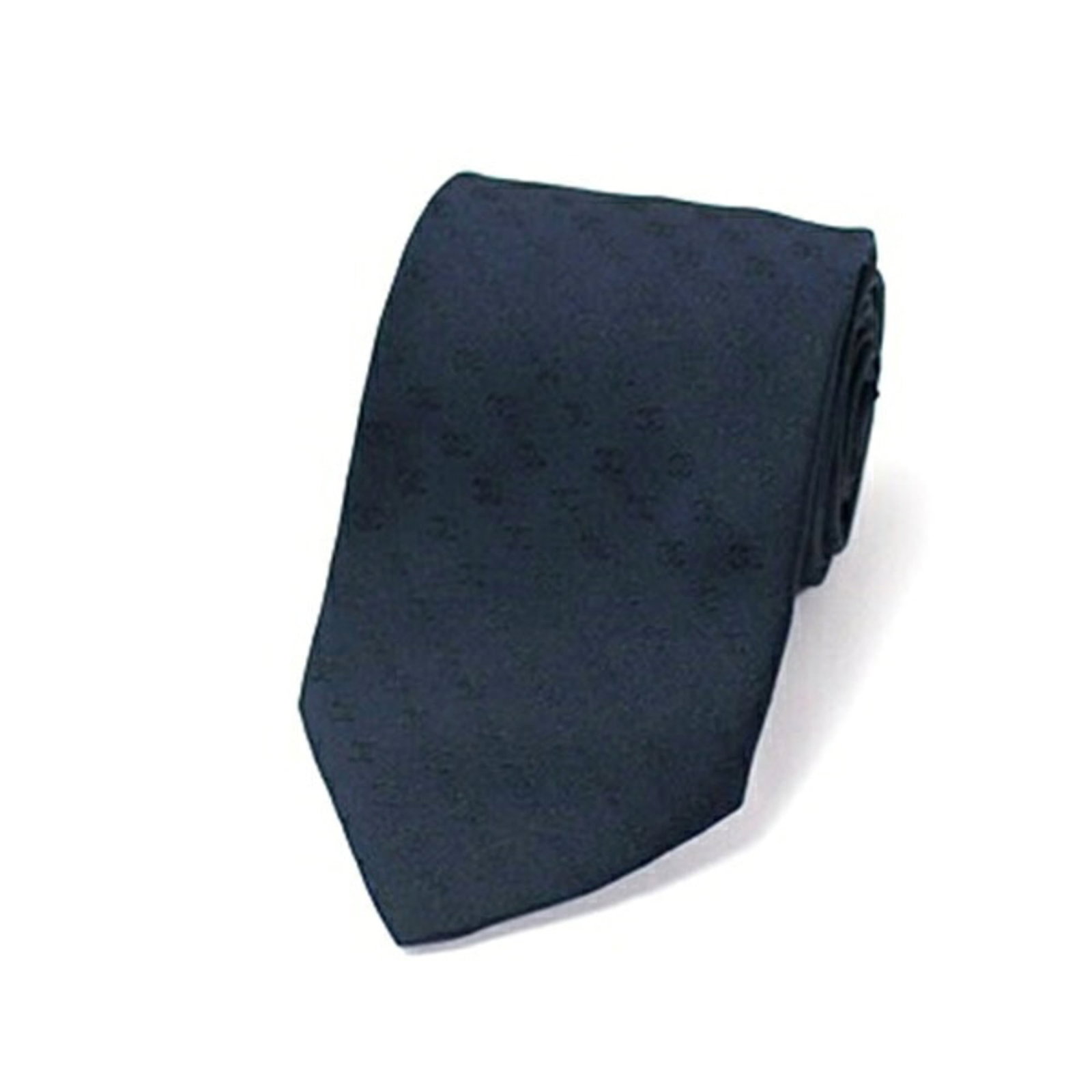 Silk cravat by Chanel: Silk cravat by Chanel Silk cravat by Chanel, made from high-quality silk with a navy color and measuring 8cm in width. This elegant accessory features the iconic brand's signature style, perfect for a