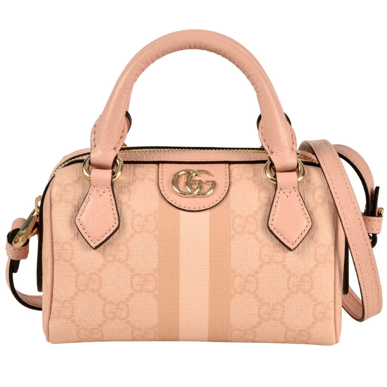 Handbag Supreme Gg Shoulder Gucci: Handbag Supreme Gg Shoulder Gucci Pink GG Supreme shoulder bag from Gucci's Ophidia line, featuring a classic design with a 128cm strap length and 7.00cm handle drop. This stylish handbag measures